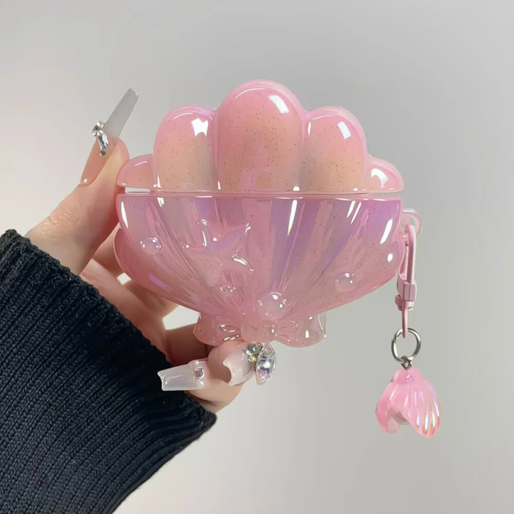 seashell airpods case lulucases