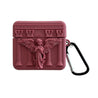 silicone 3d angel airpods case lulucases