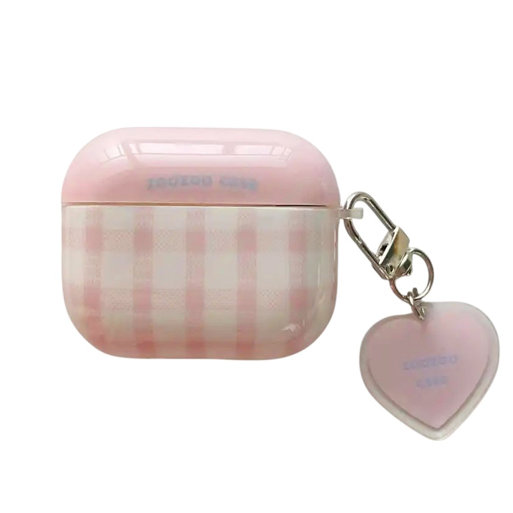 soft girl plaid airpods case lulucases