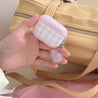 soft girl plaid airpods case lulucases