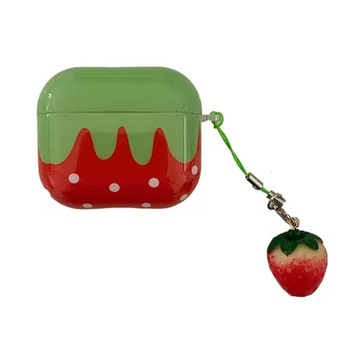 strawberry airpods case lulucases