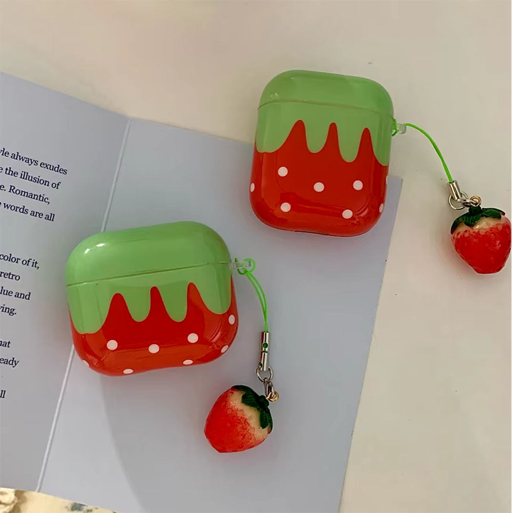 strawberry airpods case lulucases